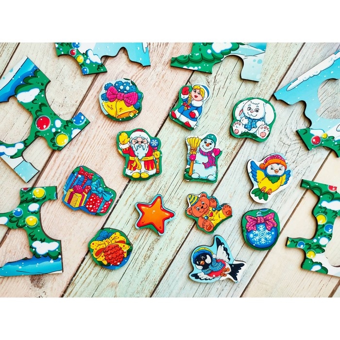 Пазл &laquo;Новогоднее настроение&raquo;, размер 20,3x29,3 см