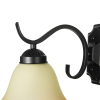 Бра 2711/1 E27 40Вт черный 14х23 см