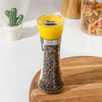 Мельница для специй Доляна &laquo;Модерн&raquo;, 200 мл, 6,5&times;19 см, цвет жёлтый