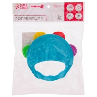 Погремушка &laquo;Бубен&raquo;, цвет МИКС, Крошка Я