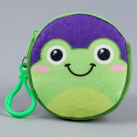 Кошелёк детский "Зверюшки", плюшевый, цвет МИКС Кошелёк детский "Зверюшки", плюшевый, цвет МИКС