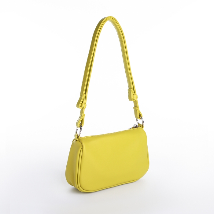 Сумка женская кросс-боди на молнии, цвет салатовый Сумка женская кросс-боди на молнии, цвет салатовый