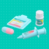 Набор доктора &laquo;Юный врач&raquo;, 4 предмета, цвет МИКС