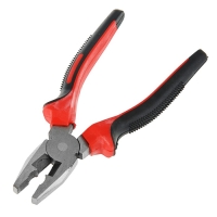 Плоскогубцы комбинированные ЛОМ, шлифованные, двухкомпонентные рукоятки, 160 мм Плоскогубцы комбинированные ЛОМ, шлифованные, двухкомпонентные рукоятки, 160 мм