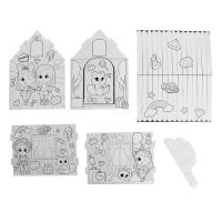 Домик-раскраска &laquo;Модный домик&raquo; 3 в 1