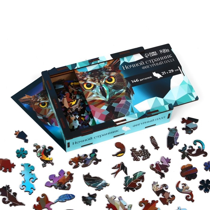 Фигурный пазл «Ночной странник» Фигурный пазл «Ночной странник»