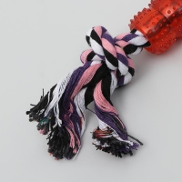 Игрушка тренировочная канатная "Леденец", микс цветов Игрушка тренировочная канатная "Леденец", микс цветов