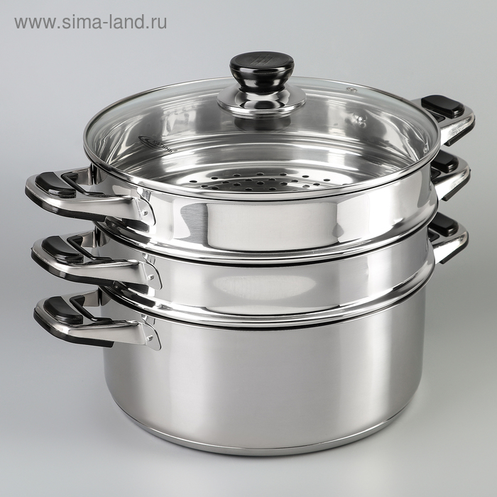 Мантоварка &laquo;Алтын&raquo;, 6 л, d=26 см, 2 секции, капсульное дно, индукция