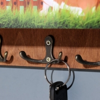 Ключница "Наш дом" 3 отделения, 24х19х6 см Ключница "Наш дом" 3 отделения, 24х19х6 см