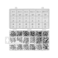 Набор винтов, гаек, шайб ТУНДРА krep, 420 предметов Набор винтов, гаек, шайб ТУНДРА krep, 420 предметов