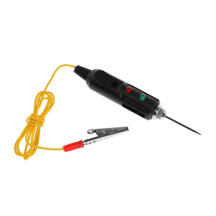 Индикатор напряжения автомобильный ГЛАВДОР с автоматическим определением полярности Индикатор напряжения автомобильный ГЛАВДОР с автоматическим определением полярности