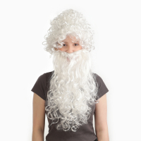 Карнавальный набор &laquo;Дед Мороз&raquo;, кудрявая борода, парик