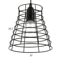 Светильник BayerLux "Крона" Е27 40Вт черный 20х20х18-118см Светильник BayerLux "Крона" Е27 40Вт черный 20х20х18-118см