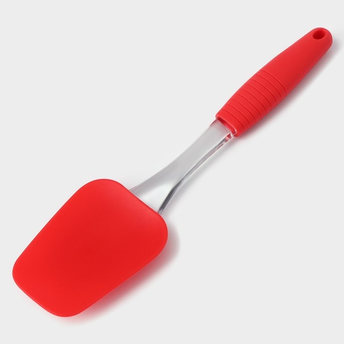 Лопатка Доляна &laquo;Про&raquo;, силикон, 25,5 см, цвет МИКС