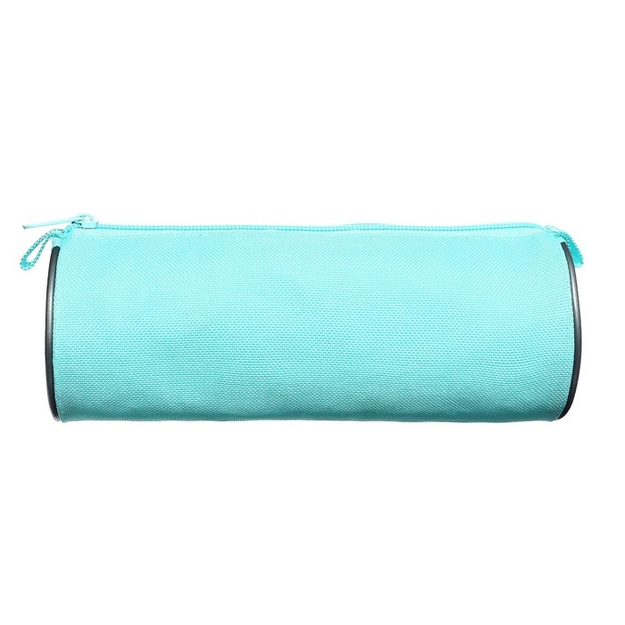 Набор канцелярский 10 предметов (Пенал-тубус 65 х 210 мм, ручки 4 штуки цвет синий , линейка 15 см, точилка, карандаш 2 штуки, текстовыделитель), бирюзовый