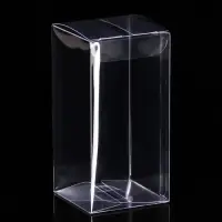 Складная прозрачная коробка из PVC, для упаковки подарков, 5&times;5&times;10 см