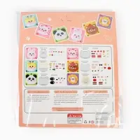 Вышивка по фетру "Зайка", 20,5*20,5 см, цвет розовый