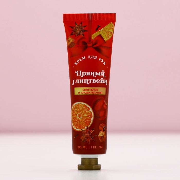 Подарочный набор ЧИСТОЕ СЧАСТЬЕ &laquo;Аромат Нового Года&raquo;: крем для рук 30 мл и пилка для ногтей