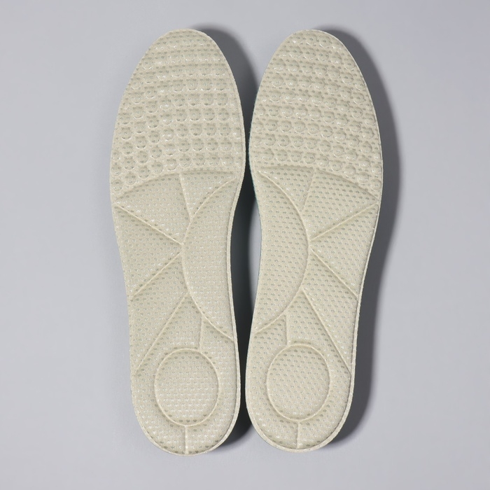 Стельки для обуви, универсальные, р-р RU до 48 (р-р Пр-ля до 46), 30 см, пара, цвет МИКС