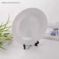 Подставка для тарелок пластик 10 см, чёрная，для тарелок d=10-13 см