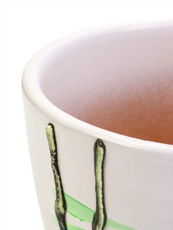 Горшок цветочный поддоном  1 л,  керамика, Азия (М)