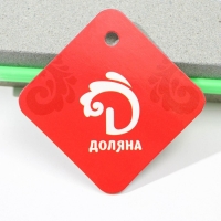 Точилка для металлических ножей с ручкой Доляна, 21,5&times;4 см, цвет МИКС