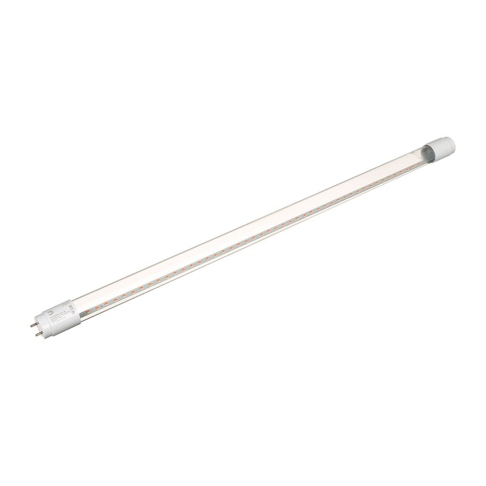 Фитолампа светодиодная, для растений, 9 Вт, T8, 600 мм, цоколь G13, IP20, сине-красный спектр, фиолетовая, &laquo;ЭРА&raquo;