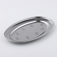 Поднос из нержавеющей стали, 25&times;16&times;1,5 см