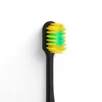 Зубная щетка с широкой чистящей головкой и супертонкими щетинкам, японский стиль