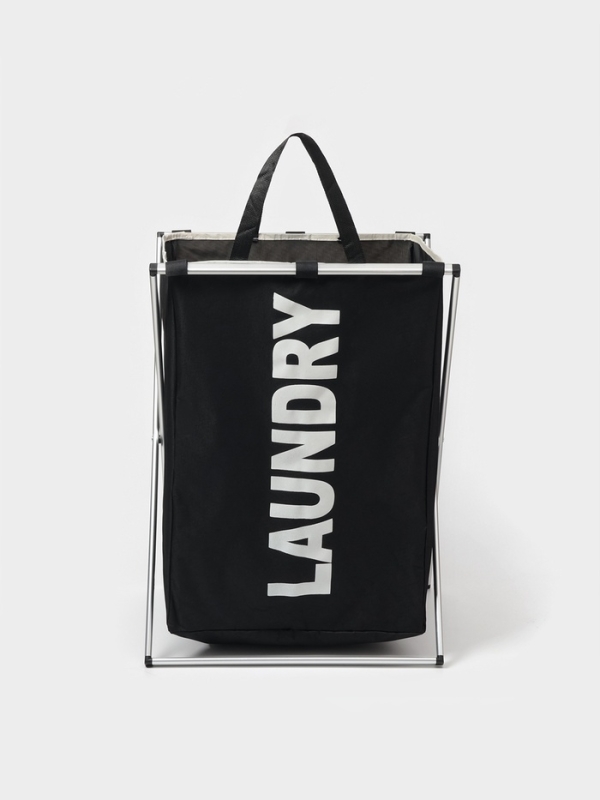 Корзина для белья Доляна LAUNDRY, складная, 42&times;40&times;58 см