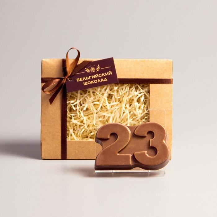 Бельгийский шоколад, &laquo;23 февраля&raquo;, 80 г