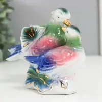 Фигурка керамика &laquo;Уточки-мандаринки цветные&raquo;, 11&times;7&times;11.5 см