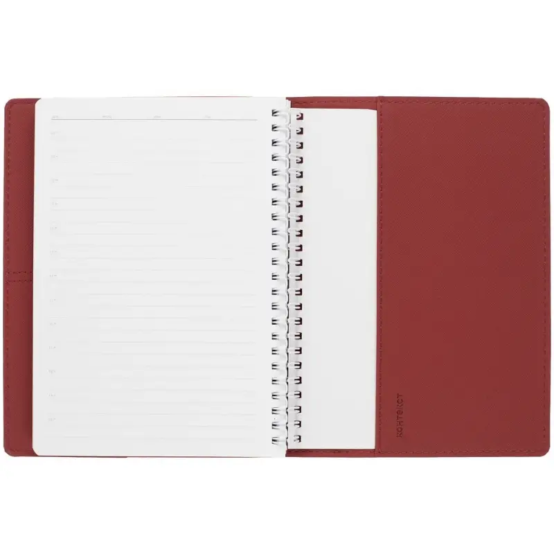 Ежедневник Spring Touch, недатированный, красный Ежедневник Spring Touch, недатированный, красный