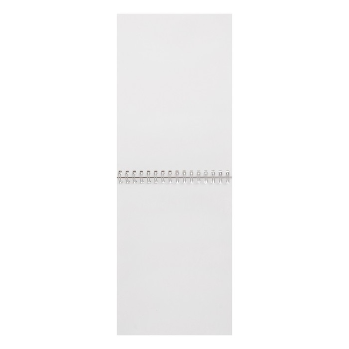 Скетчбук для акварели А5, 20 листов на гребне "Кошка-бабочка", обложка мелованный картон, матовая ламинация, выборочный УФ-лак, блок 200 г/м2