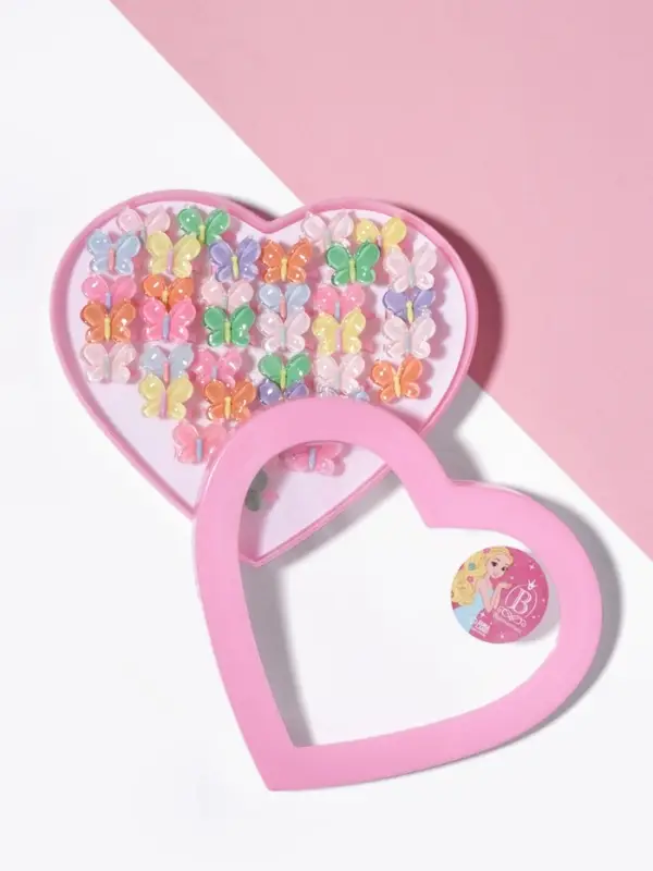 Кольцо детское Выбражулька &laquo;Бабочка&raquo;, нежность, безразмерное, МИКС