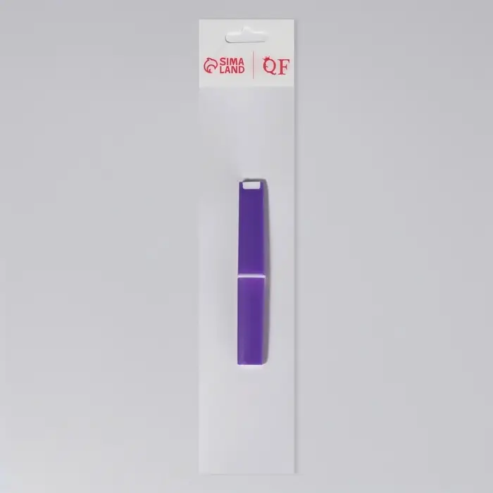 Пинцет прямой, узкий, 9 см, в футляре, МИКС