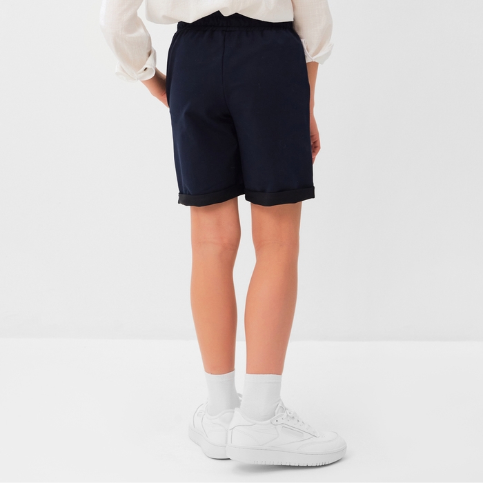 Шорты для мальчика MINAKU цвет синий, рост 158