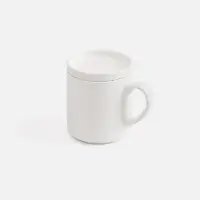 Беспроводное зарядное устройство с подогревом кружки Hot Task, белое