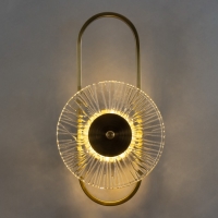 Бра "Дасти" LED 12Вт 3000К золото 20х5х36см