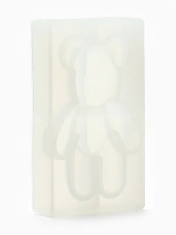 Набор для создания брелока из эпоксидной смолы "Мишка" с поталью