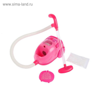Бытовая техника пылесос &laquo;Мой дом&raquo; с аксессуарами, световые эффекты, работает от батареек