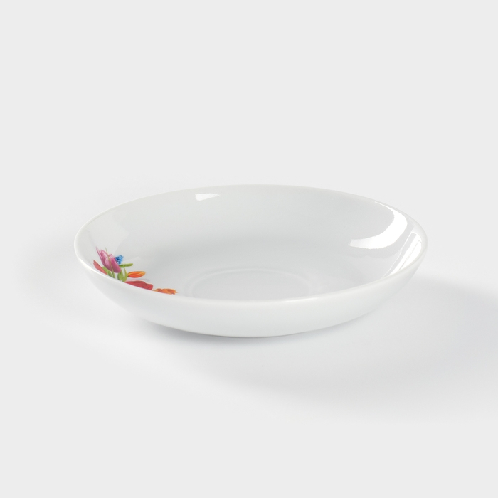 Блюдце фарфоровое &laquo;Майский букет&raquo;, d=15 см