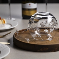 Гирлянда «Нить» 2 м роса с насадками «Снежная звезда», IP20, серебристая нить, 20 LED, 2 режима, батарейки ААх2 (нет в комплекте), свечение тёплое белое Гирлянда «Нить» 2 м роса с насадками «Снежная звезда», IP20, серебристая нить, 20 LED, 2 режима, батарейки ААх2 (нет в комплекте), свечение тёплое белое