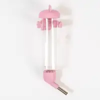 Поилка для грызунов "Пижон", 250 мл, розовая