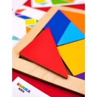 Головоломка &laquo;Танграм&raquo; с карточками (17 шт.)