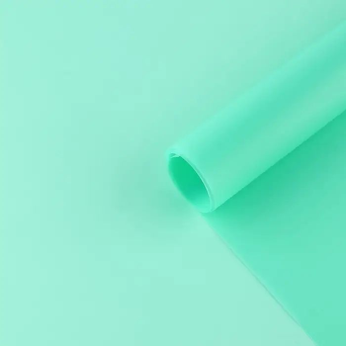 Плёнка упаковочная для цветов &laquo;Спасибо за тебя&raquo;, матовая, тиффани 57 х 57 см