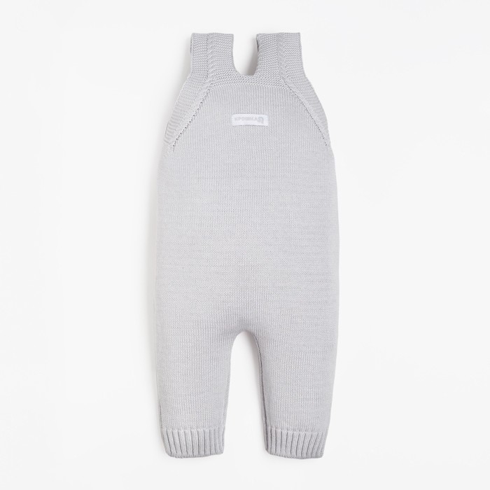 Комбинезон вязаный Крошка Я Комбинезон вязаный Крошка Я "Basic" рост 68-74 см, цвет серый