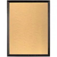 Плакетка Plaque, большая, венге с золотистой пластиной