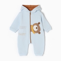 Комбинезон для мальчика, цвет голубой, рост 80 см Комбинезон для мальчика, цвет голубой, рост 80 см