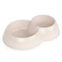 Миска ALTA для животных (двойная) МИКС